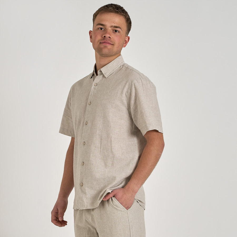 Mario linen shirt ss