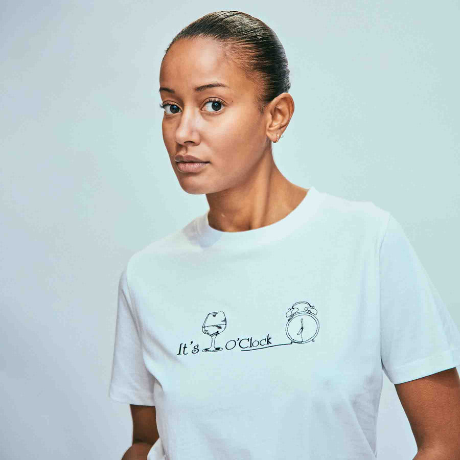 Sabine ss printed tee