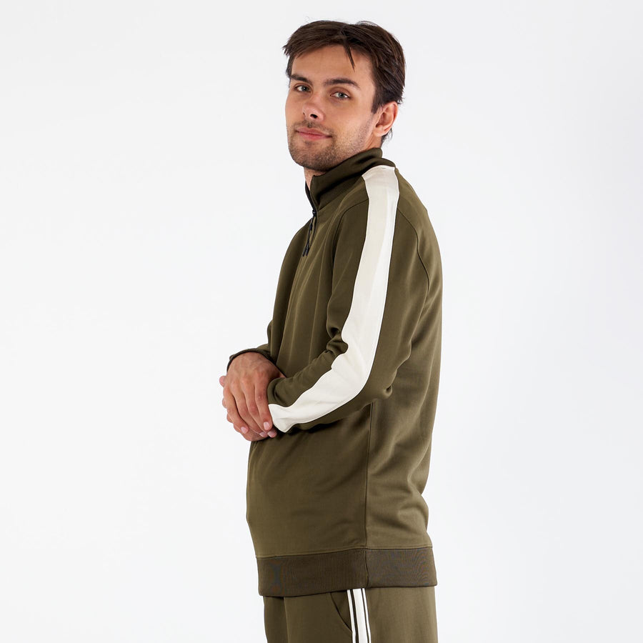 Pierre tape half zip