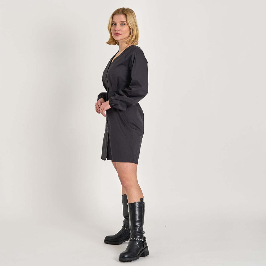 Objtutta sculpture l/s dress