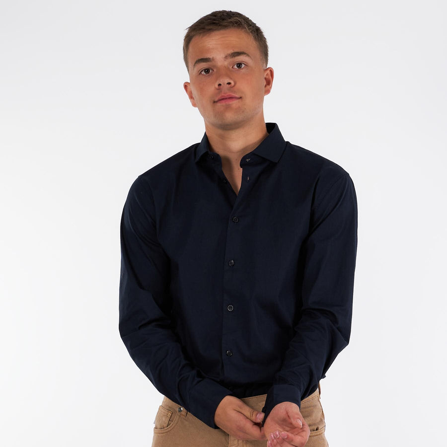 Comfort poplin shirt