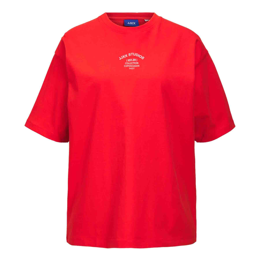 Jxalva loose ss print tee