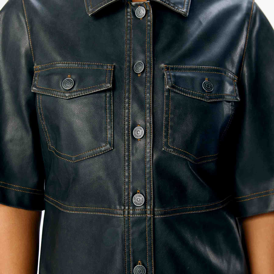 Objscarlet 2/4 short dress