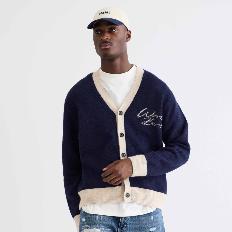 Wbkoon noodle cardigan