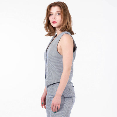 Purcasso pinstripe vestThumbnail