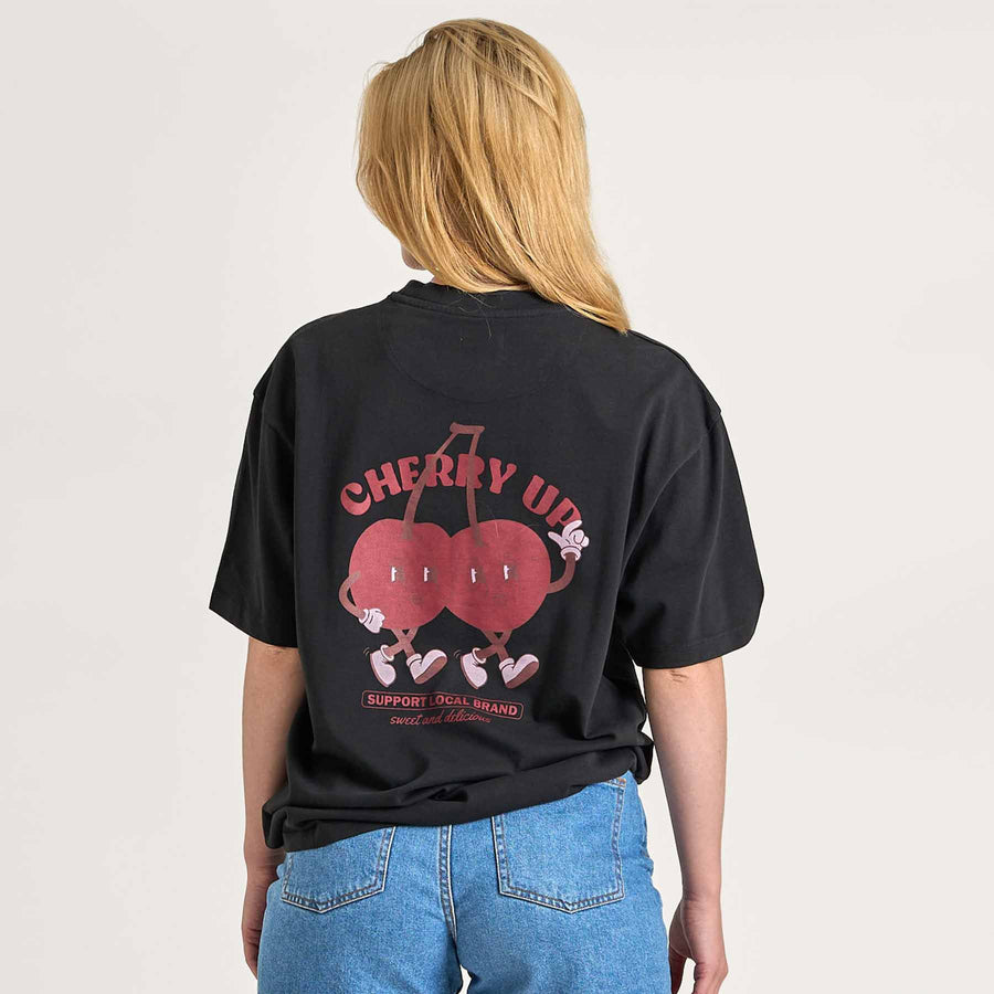 Mille boxy printed tee