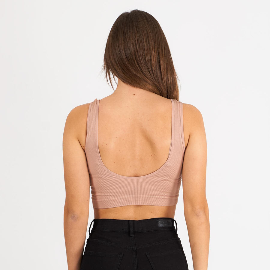 Pcsymmi rib bra 2-pack