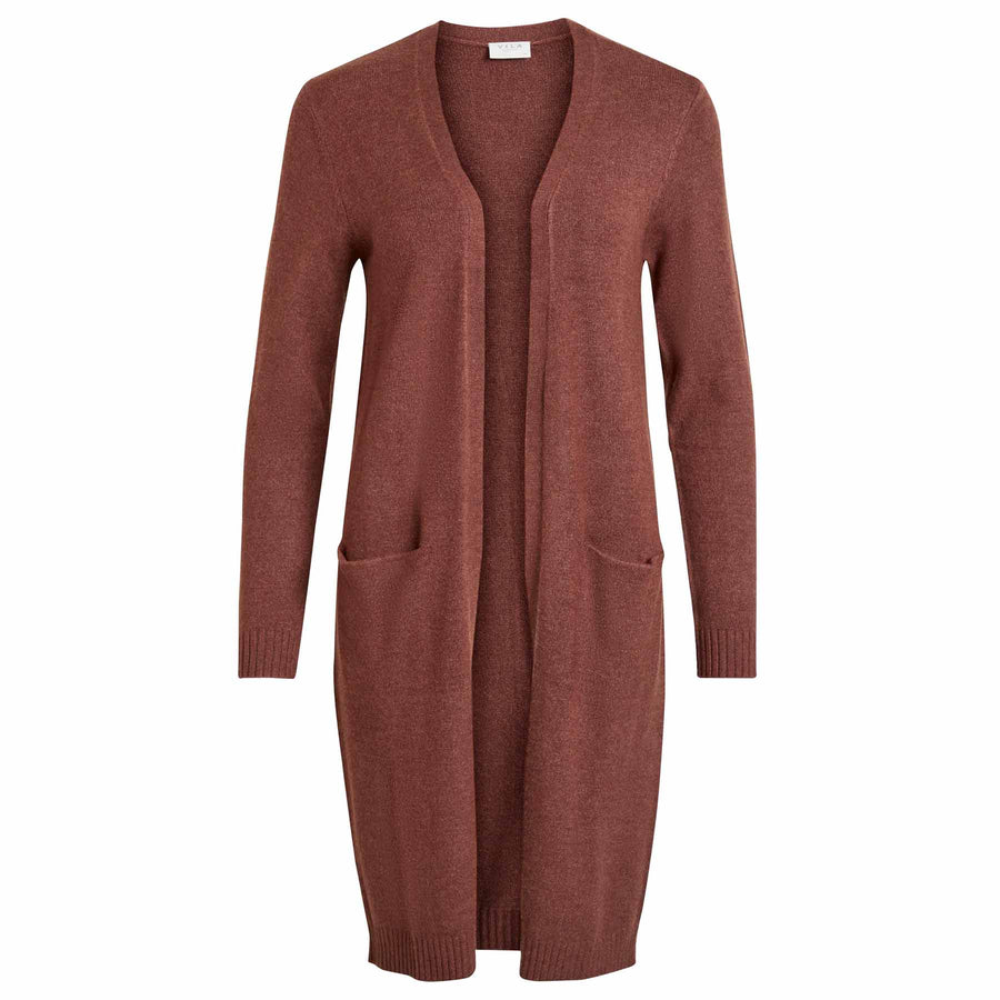 Viril long knit cardigan