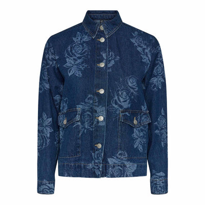 Pcflora ls denim shirtThumbnail