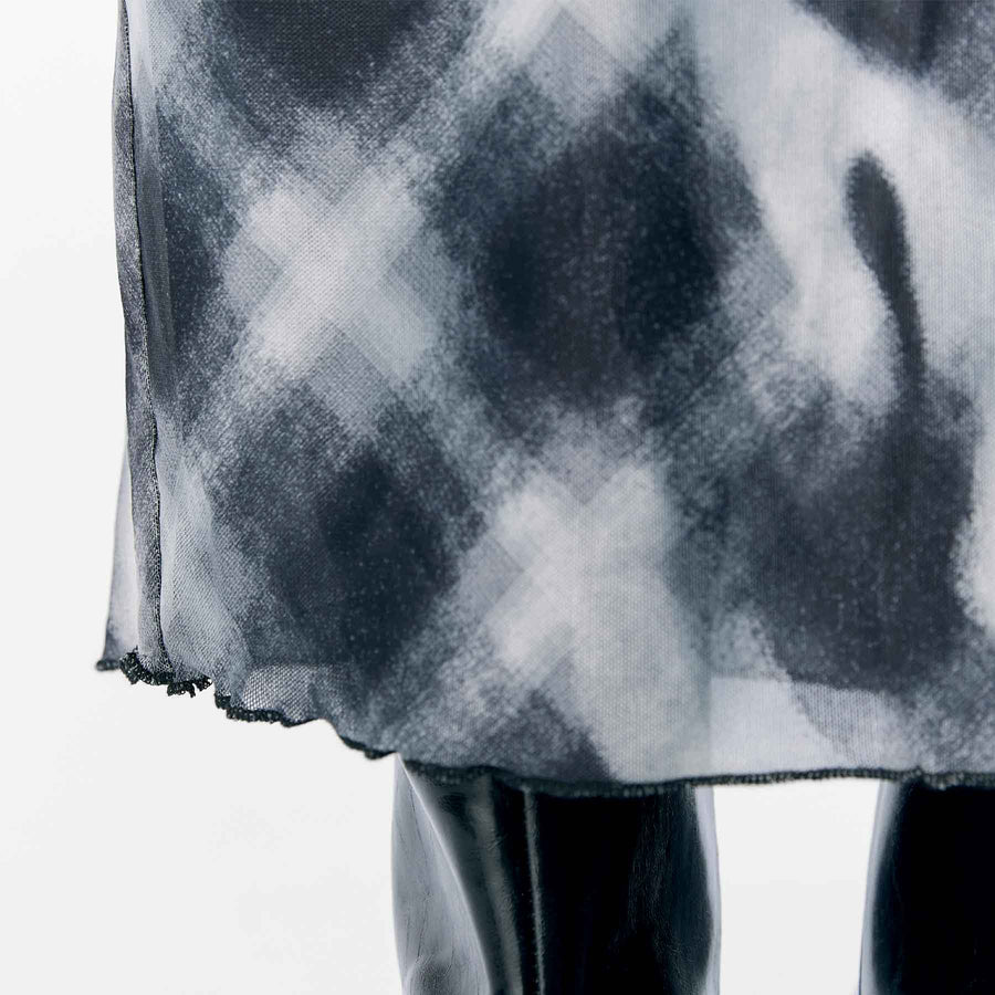 Objmontana mw midi mesh skirt