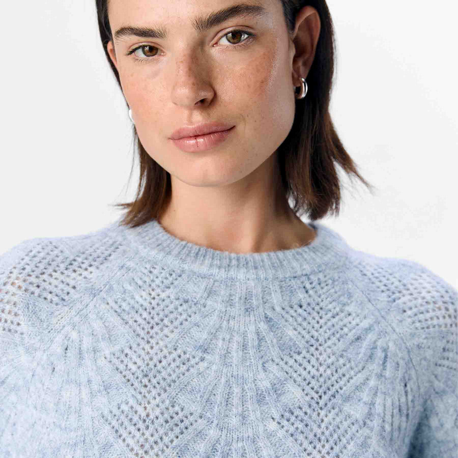 Objflora knit pullover