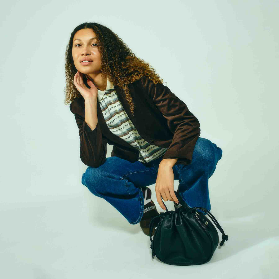 Lara faux suede jacket