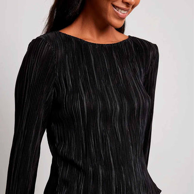 Back tie strap long sleeve topThumbnail