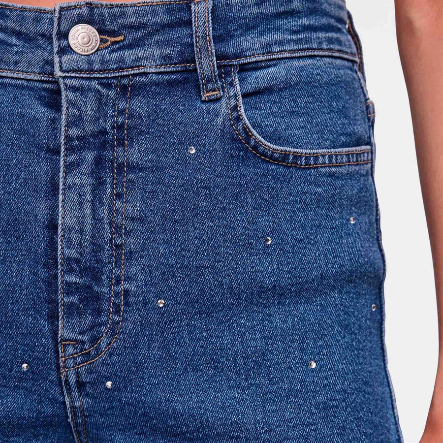 Pcsiffi hw wide jeans