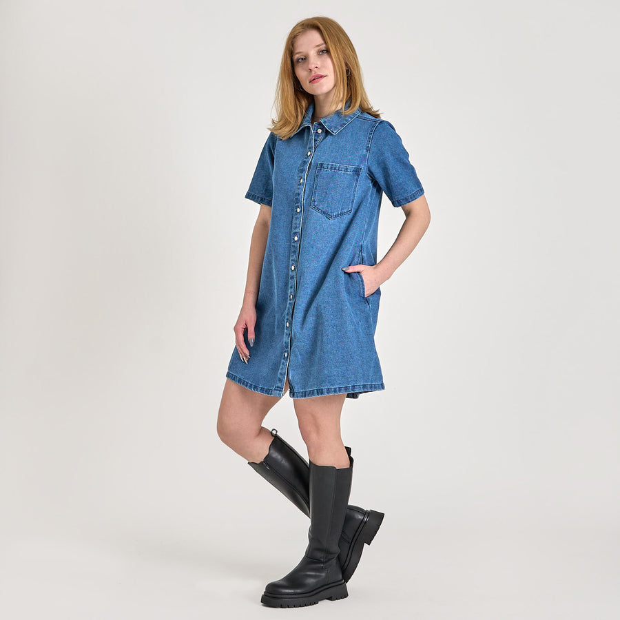 Jxamara shape denim dress