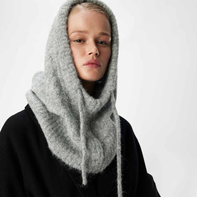 Objmilu cable knit balaclavaThumbnail