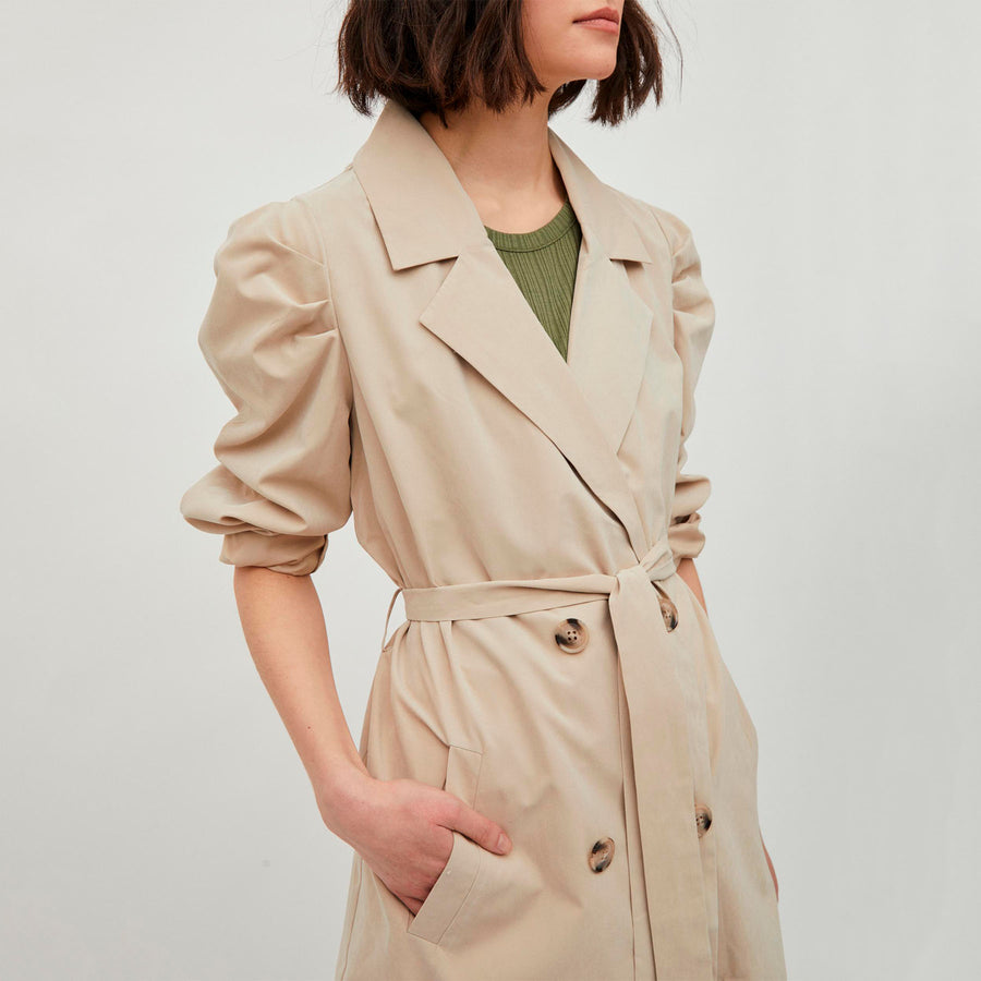 Vijulian trenchcoat