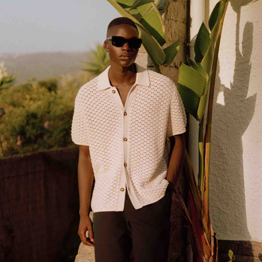 Gideon knit shirt