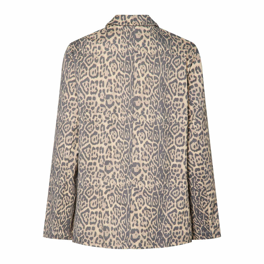 Pcfia ls loose denim blazer