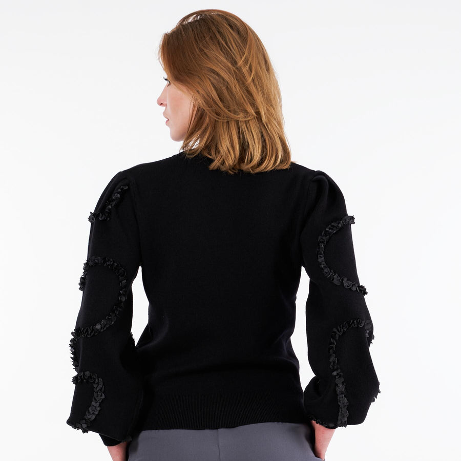 Objdidi l/s o-neck knit pullov