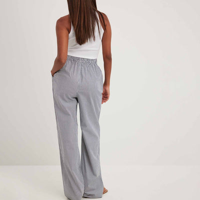 Striped cotton pantsThumbnail