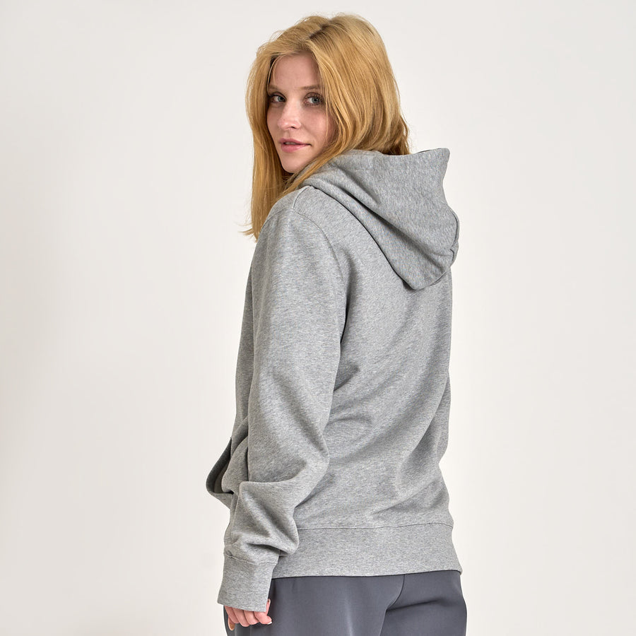 Zan zip patch hoodie