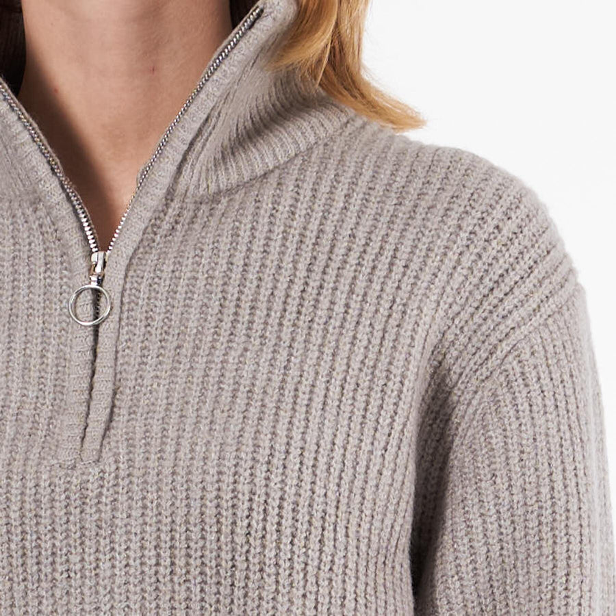 Elanor zip knit