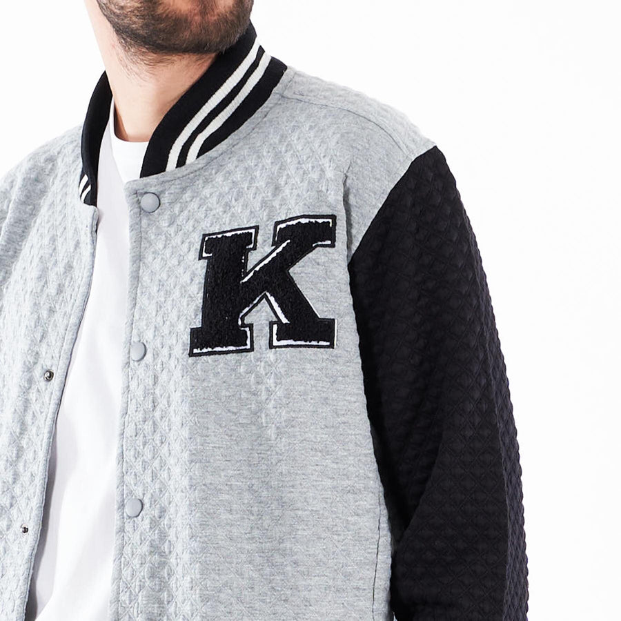 College sweat jacket