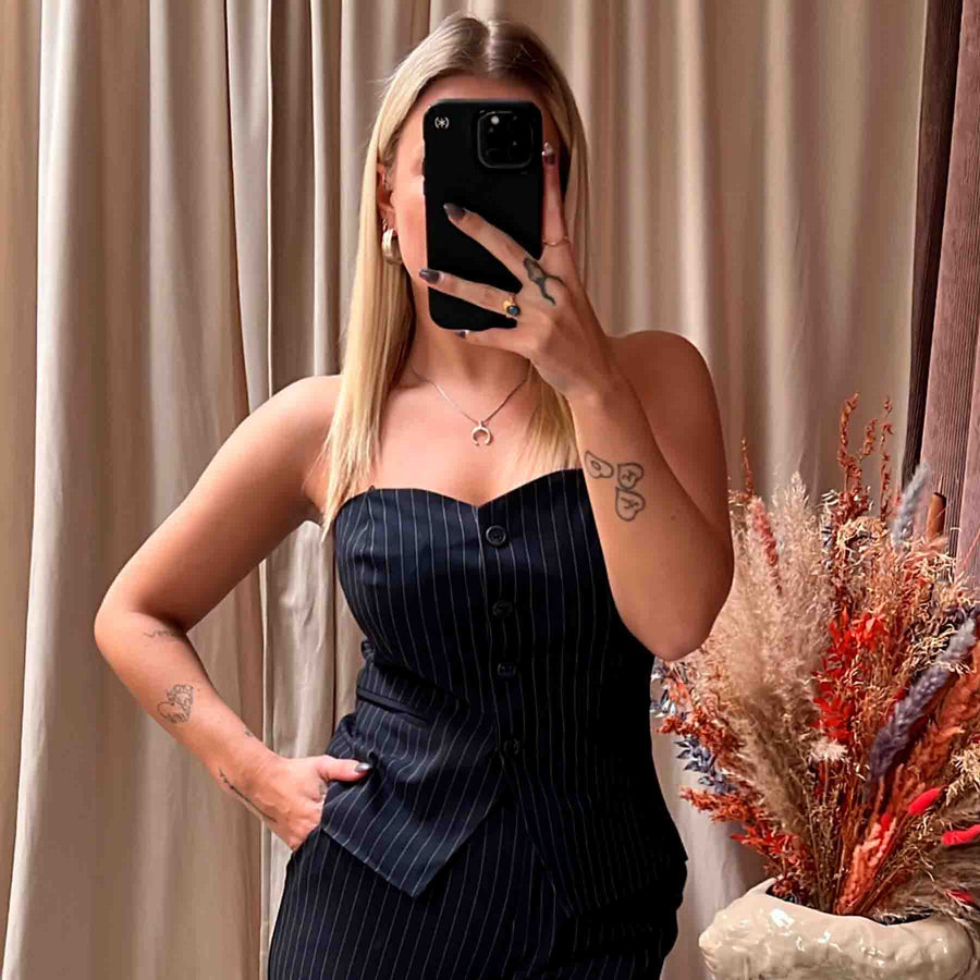 Vipits strapless vest top