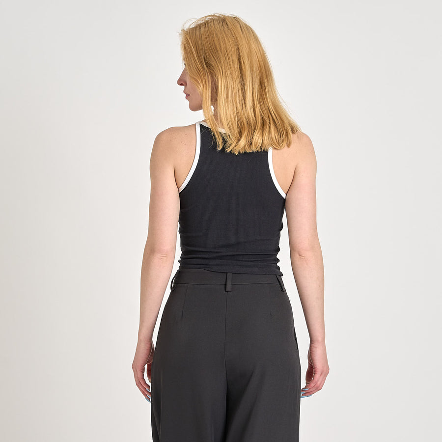 Tamira rib single top