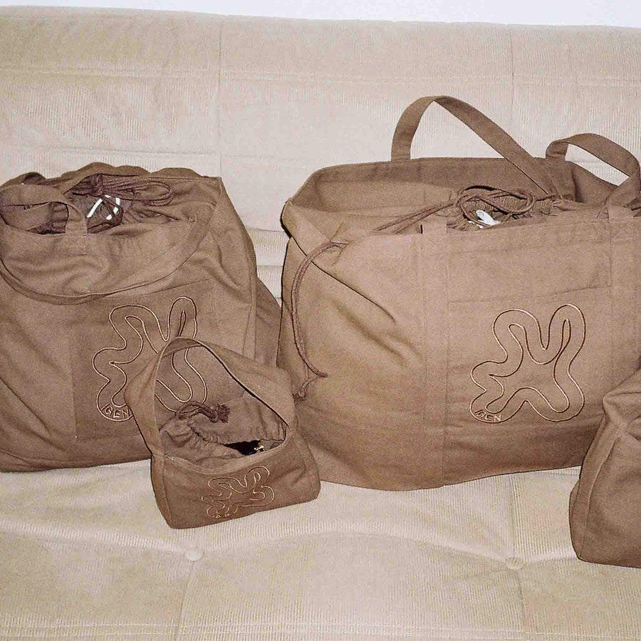 Brown shopper