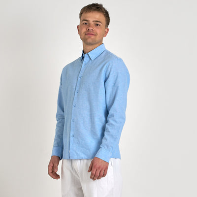 Mario linen shirt lsThumbnail