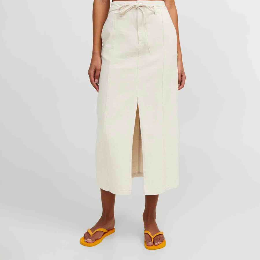Jxdora long denim hw skirt