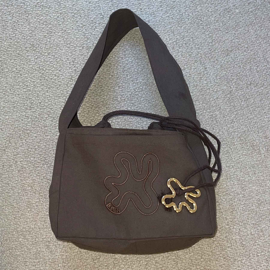 Brown mini shopper