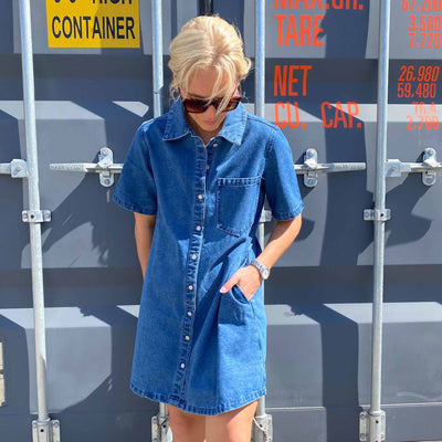 Jxamara shape denim dressThumbnail