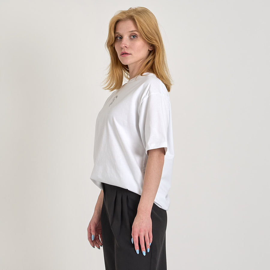 Jxalva loose ss print tee