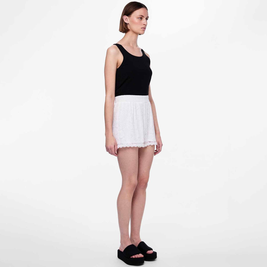 Pcolline mw lace shorts