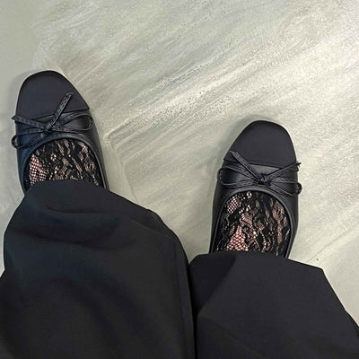 Hailey bow ballerinaThumbnail