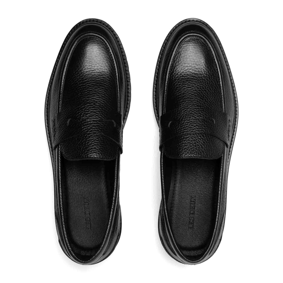 Thatcher grain penny loafer