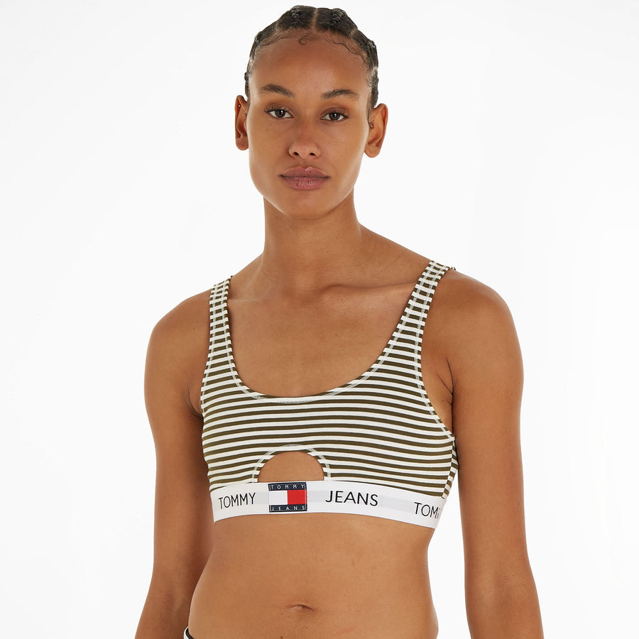 Keyhole bralette print