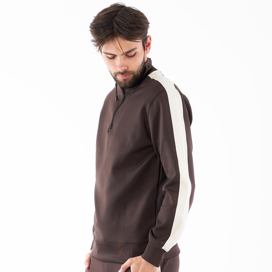 Pierre tape half zip
