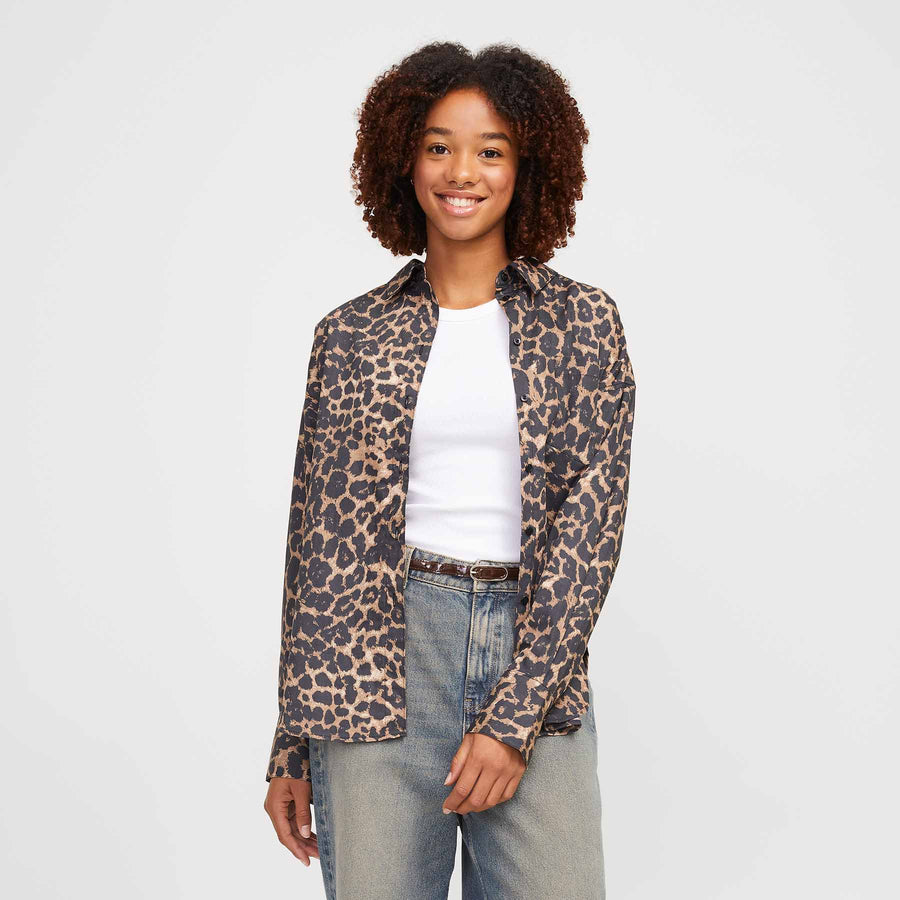 Jxjamie ls relaxed poplin