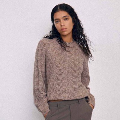 Objflora knit pulloverThumbnail