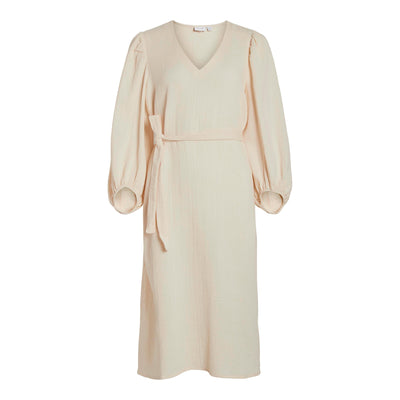 Vilania v-neck 7/8 calf dressThumbnail