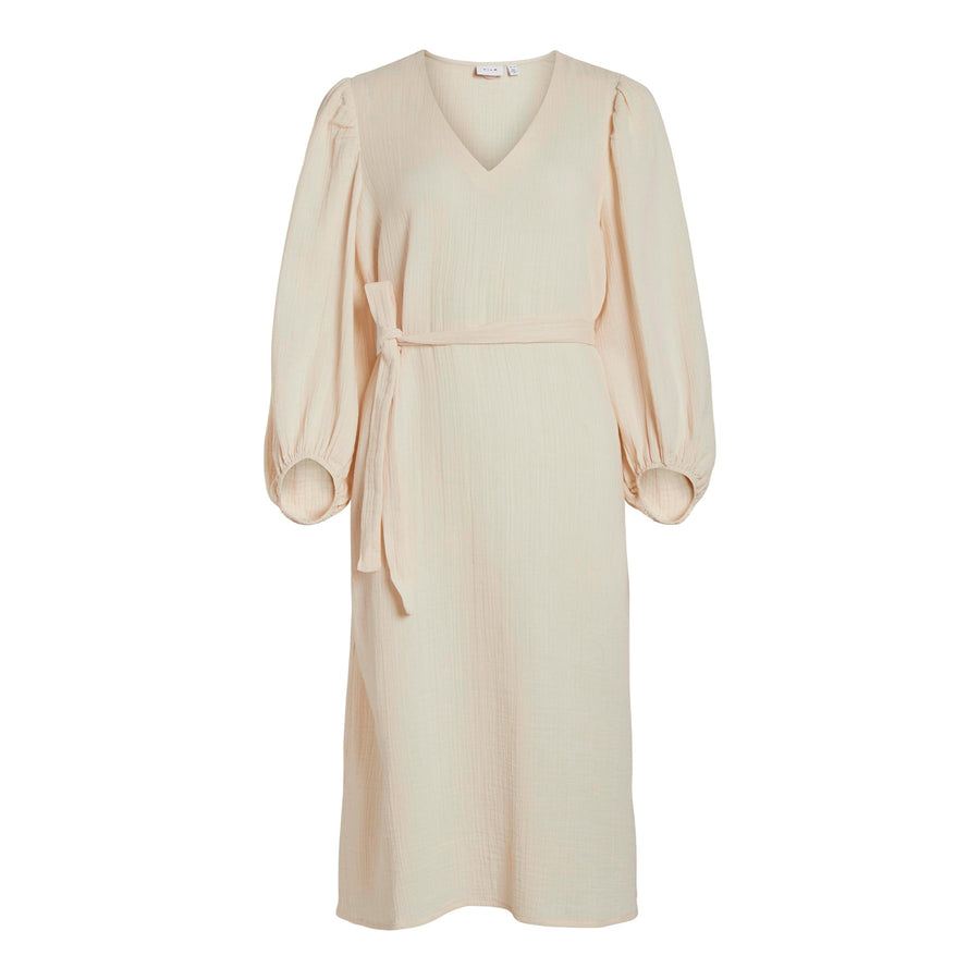 Vilania v-neck 7/8 calf dress