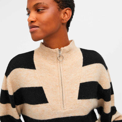 Objminna l/s zip knit dressThumbnail