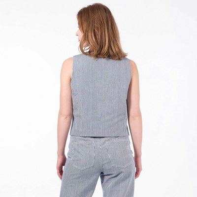 Purcasso pinstripe vestThumbnail