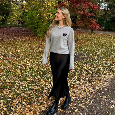 Valery satin skirtThumbnail