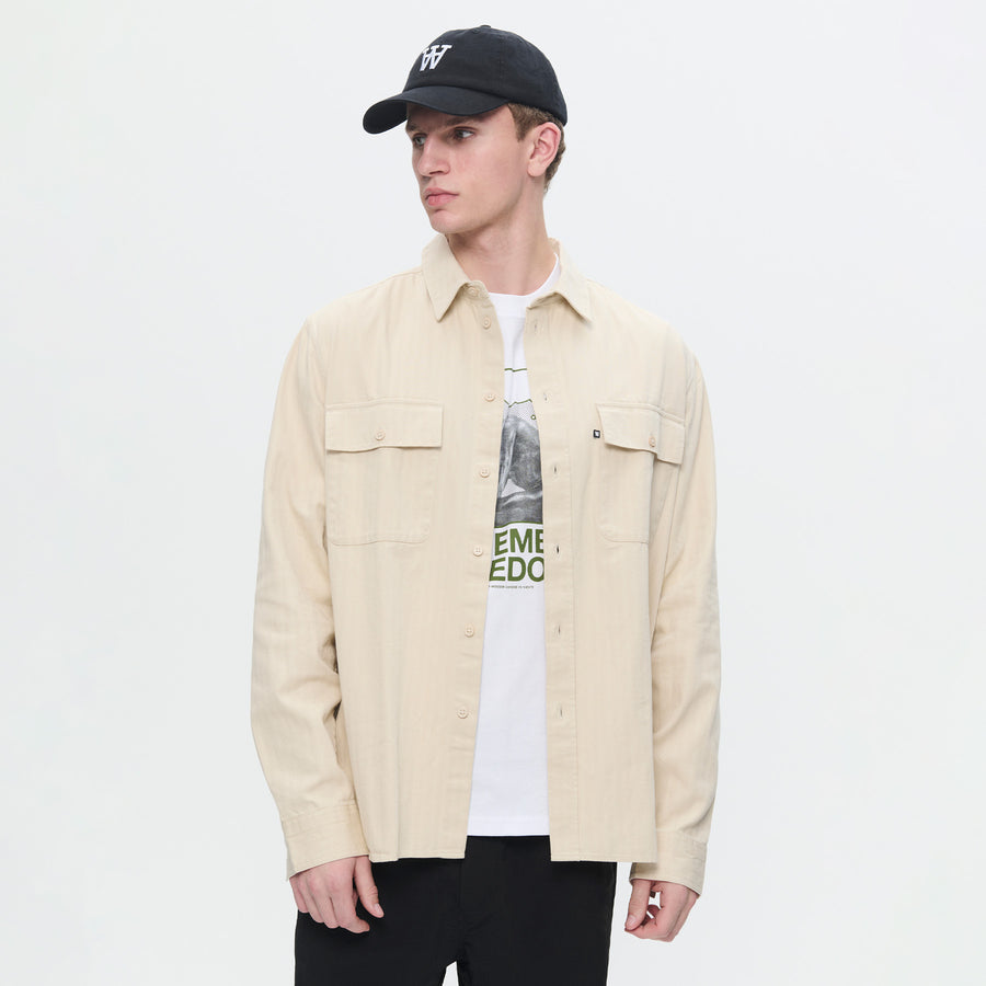 Wwaxl herringbone shirt