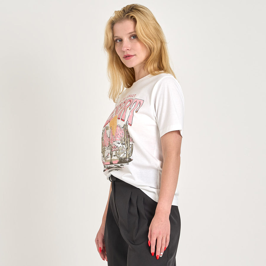 Sabine ss printed tee